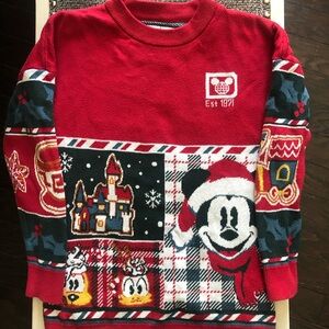 Authentic Disney Apparel! Adorable Christmas sweater, size 4